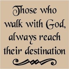 4. Those who walk with God