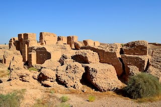 2. Ruins of King Nebuchadnezzar II palace in Babylon.