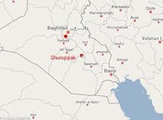 10 Shuruppak Map