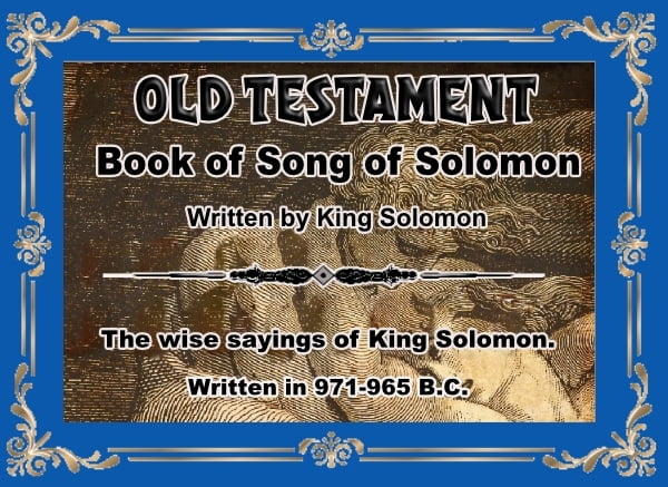 1 Book of Song of Solomon