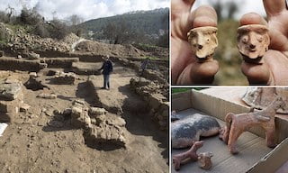 1 Temple and rare cache of sacred vessels from Biblical times discovered at Tel Motza