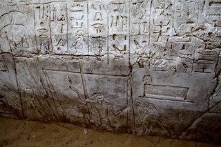 4 A scene in the now destroyed tomb of Kenamun