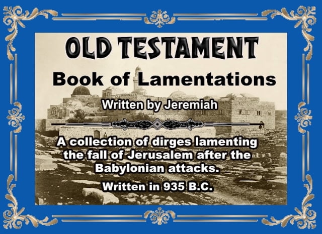 1 Book of Lamentations