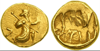 1 A Rare Greek Gold Daric
