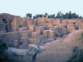 10 Nebuchadnezzars Principal Palace in 1970.