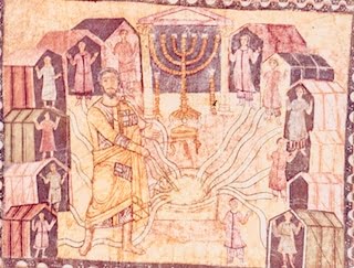 5 Jewish Synagogue Art 200 A.D. The Twelve Tribes of Israel