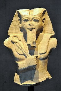 1 Ramesses II holding a crook and a flail