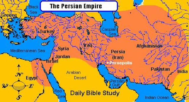 6 Map Persian Empire