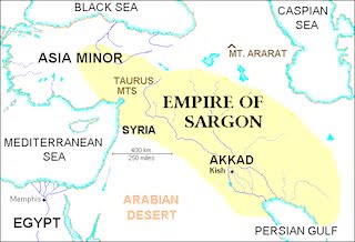 8 Map Empire of Sargon