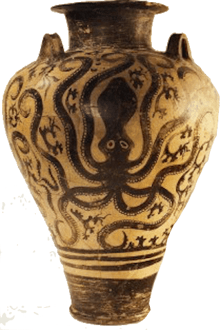 10 The plain chalice is an example of Pyrgos ware