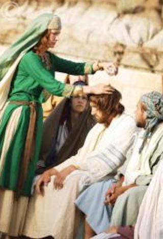 9 When Jesus was at Bethany