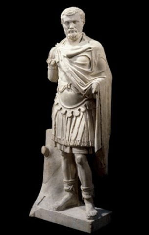 6 A statue of Septimius