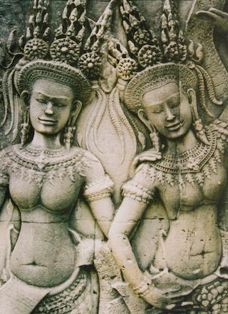 5 Bas relief from Angkor