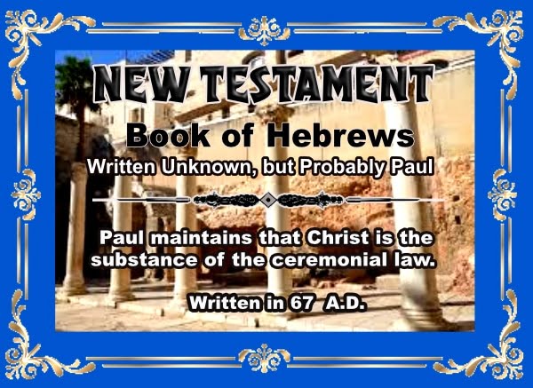 1 Book of Hebrews