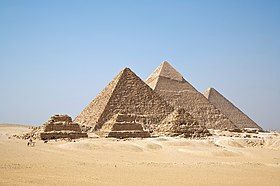 1. pyramids of Giza